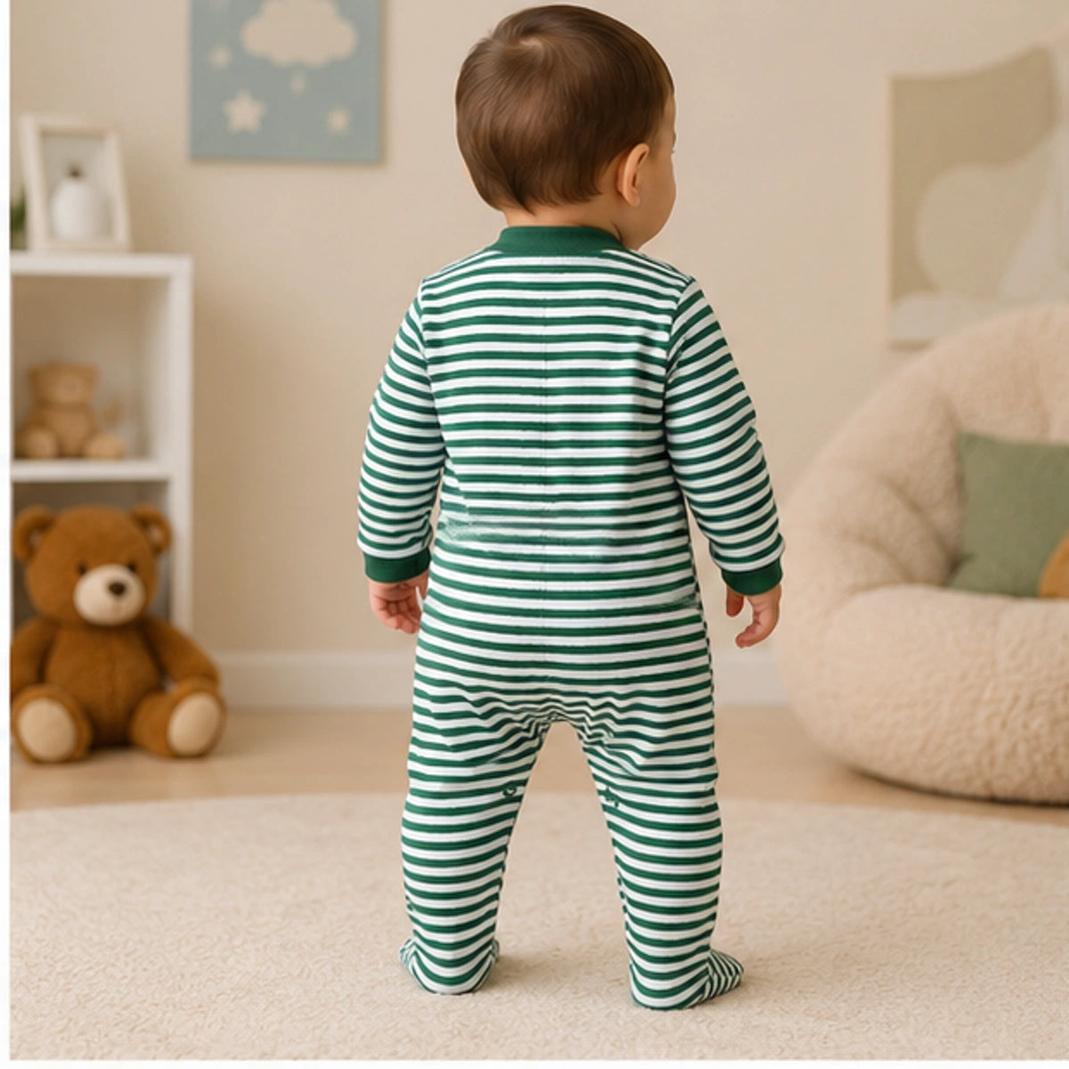 Baby Organic Cotton Romper for Babies-007