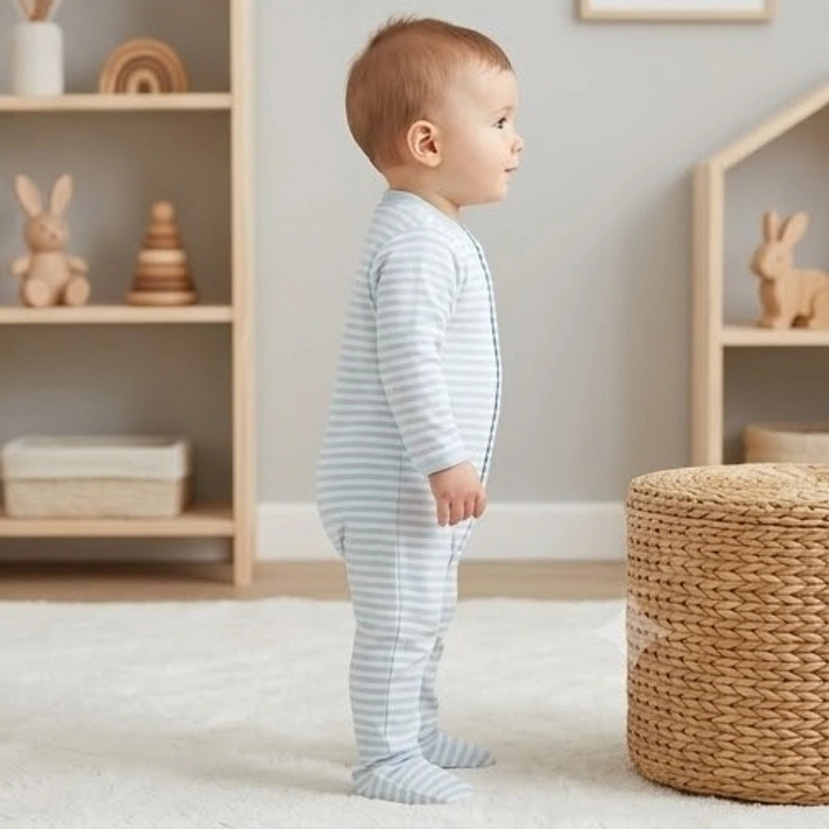 Baby Organic Cotton Romper for Babies-RO-010