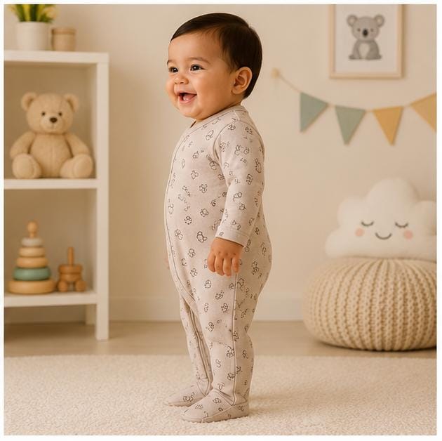 Baby Organic Cotton Romper for Babies-RO-044