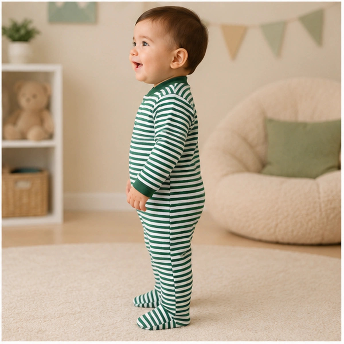 Baby Organic Cotton Romper for Babies-007