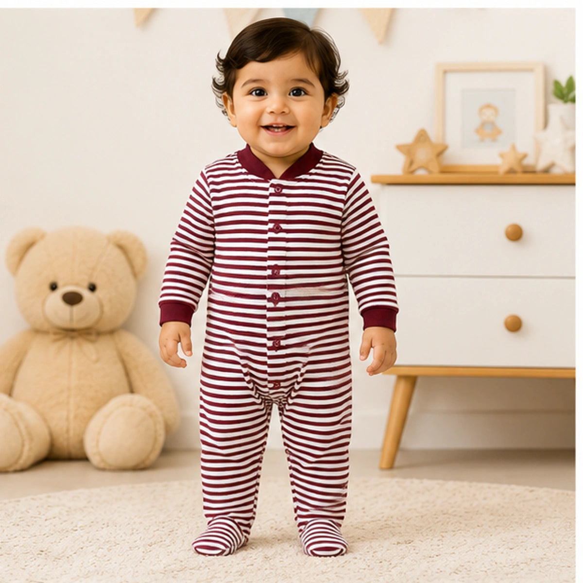 Baby Organic Cotton Romper for Babies-005