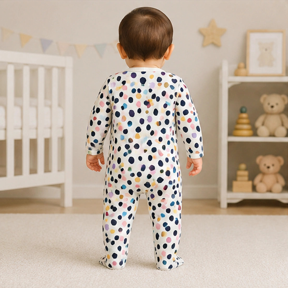 Baby Organic Cotton Romper for Babies-RO-013