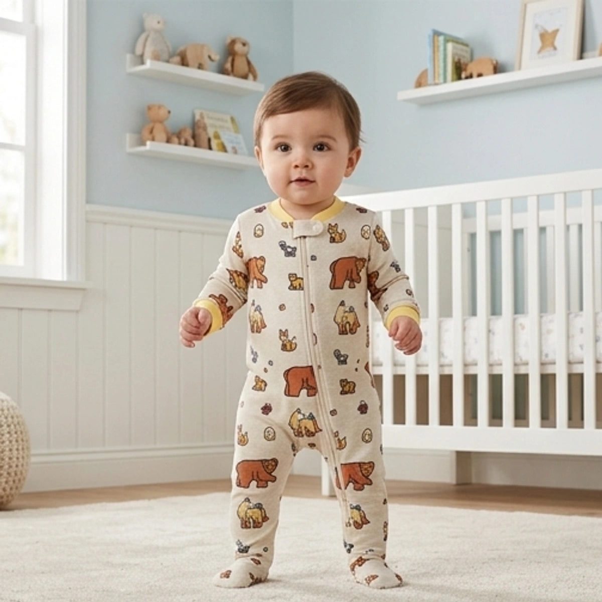 Baby Organic Cotton Romper for Babies-RO-015