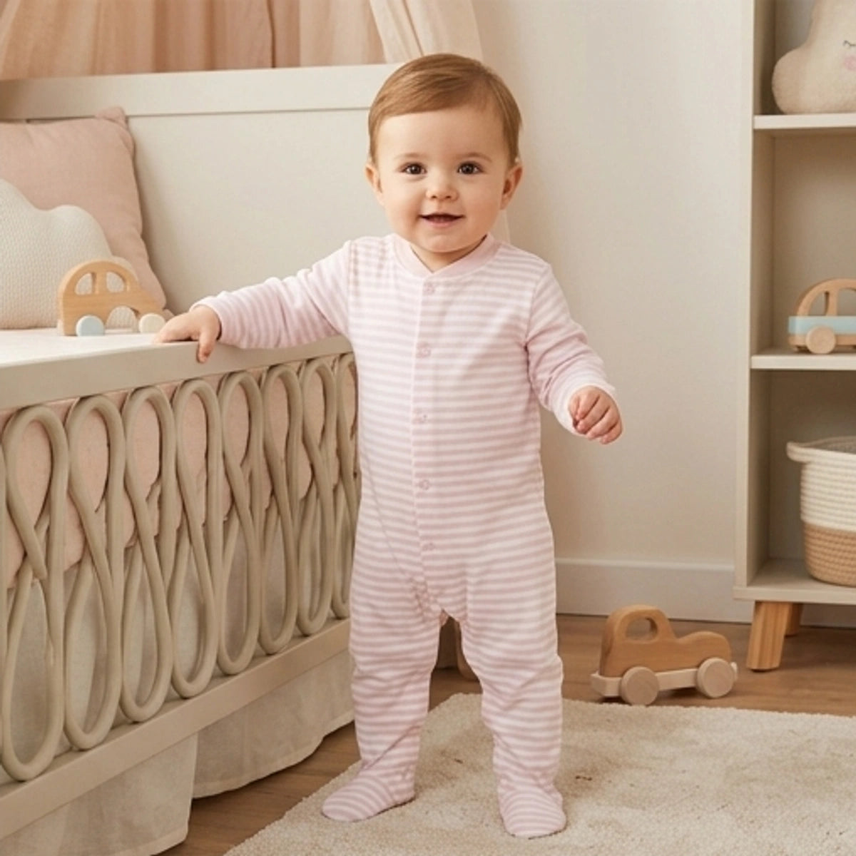 Baby Organic Cotton Romper for Babies-RO-011