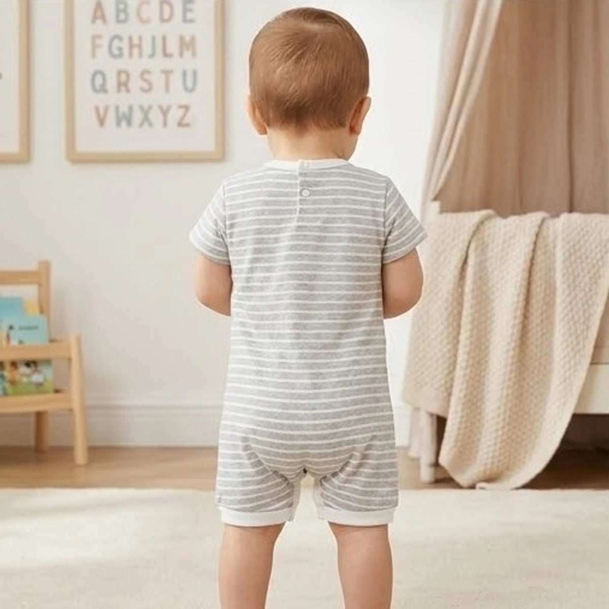 Baby Organic Cotton Romper for Babies-002