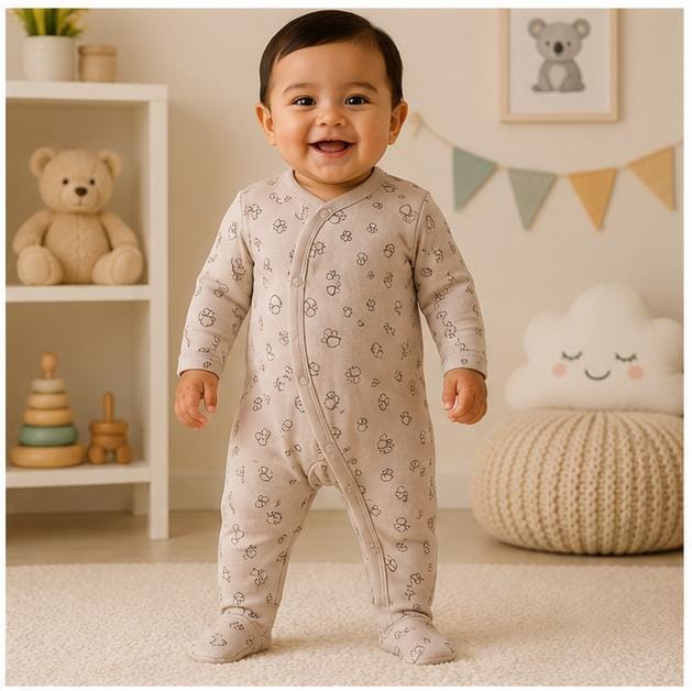 Baby Organic Cotton Romper for Babies-RO-044