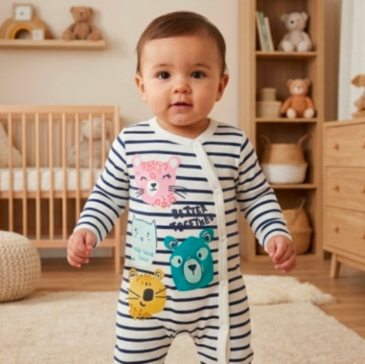 Baby Organic Cotton Romper for Babies-RO-056