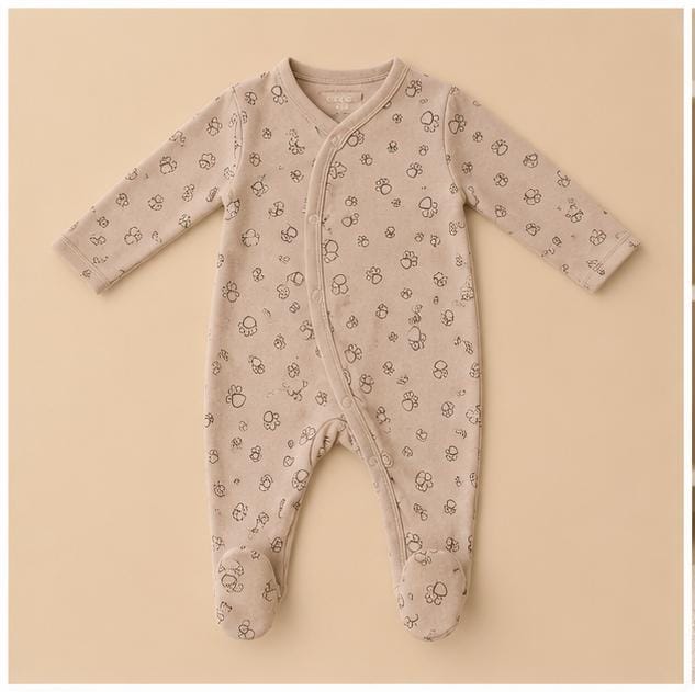 Baby Organic Cotton Romper for Babies-RO-044