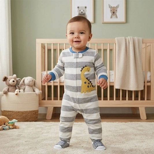Baby Organic Cotton Romper for Babies-RO-030