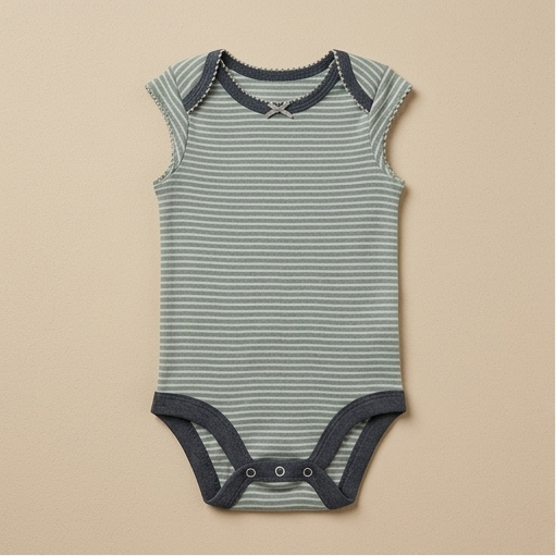 Organic Cotton Surplus Baby Onesie-ON004