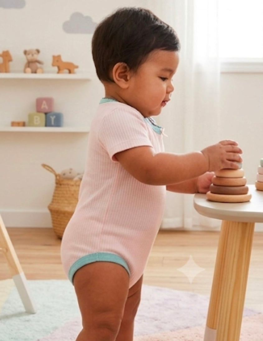 Organic Cotton Surplus Baby Onesie-ON005