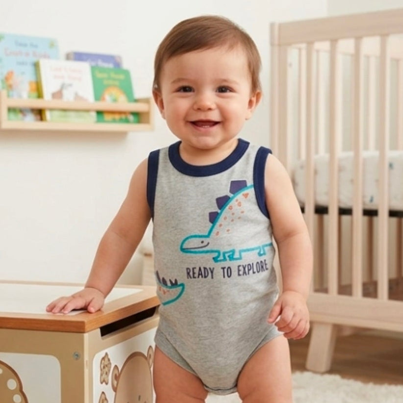 Organic Cotton Surplus Baby Onesie-ON001