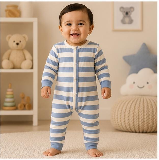 Baby Organic Cotton Romper for Babies-RO-041