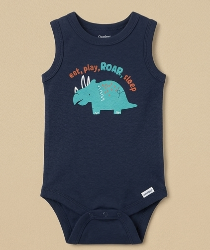 Organic Cotton Surplus Baby Onesie-ON003