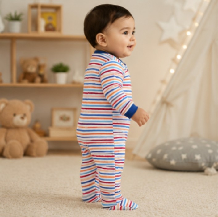Baby Organic Cotton Romper for Babies-RO-042