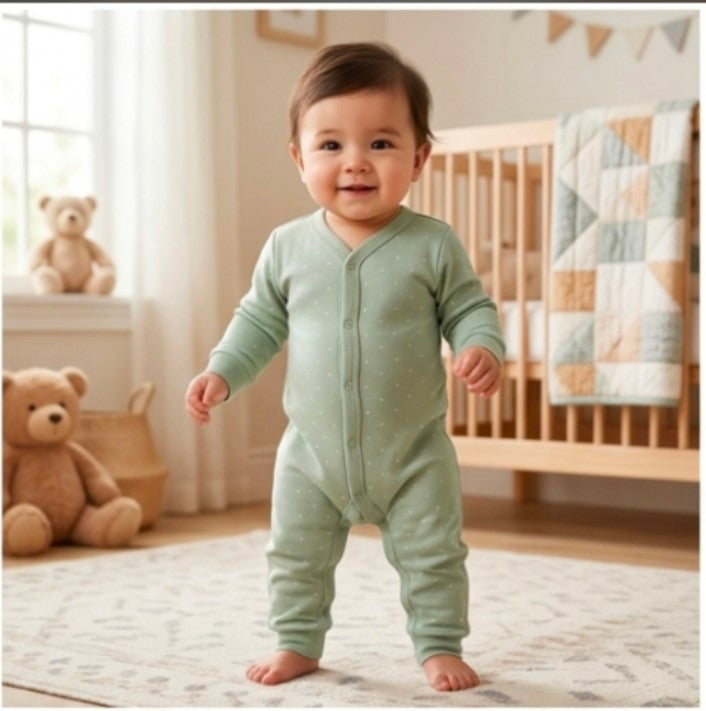 Baby Organic Cotton Romper for Babies-RO-055