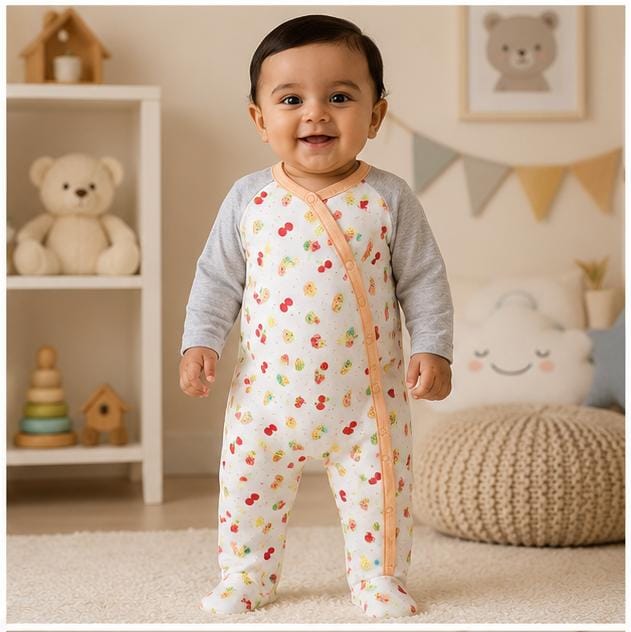 Baby Organic Cotton Romper for Babies-RO-039