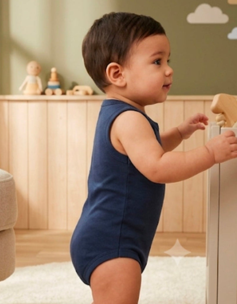 Organic Cotton Surplus Baby Onesie-ON003