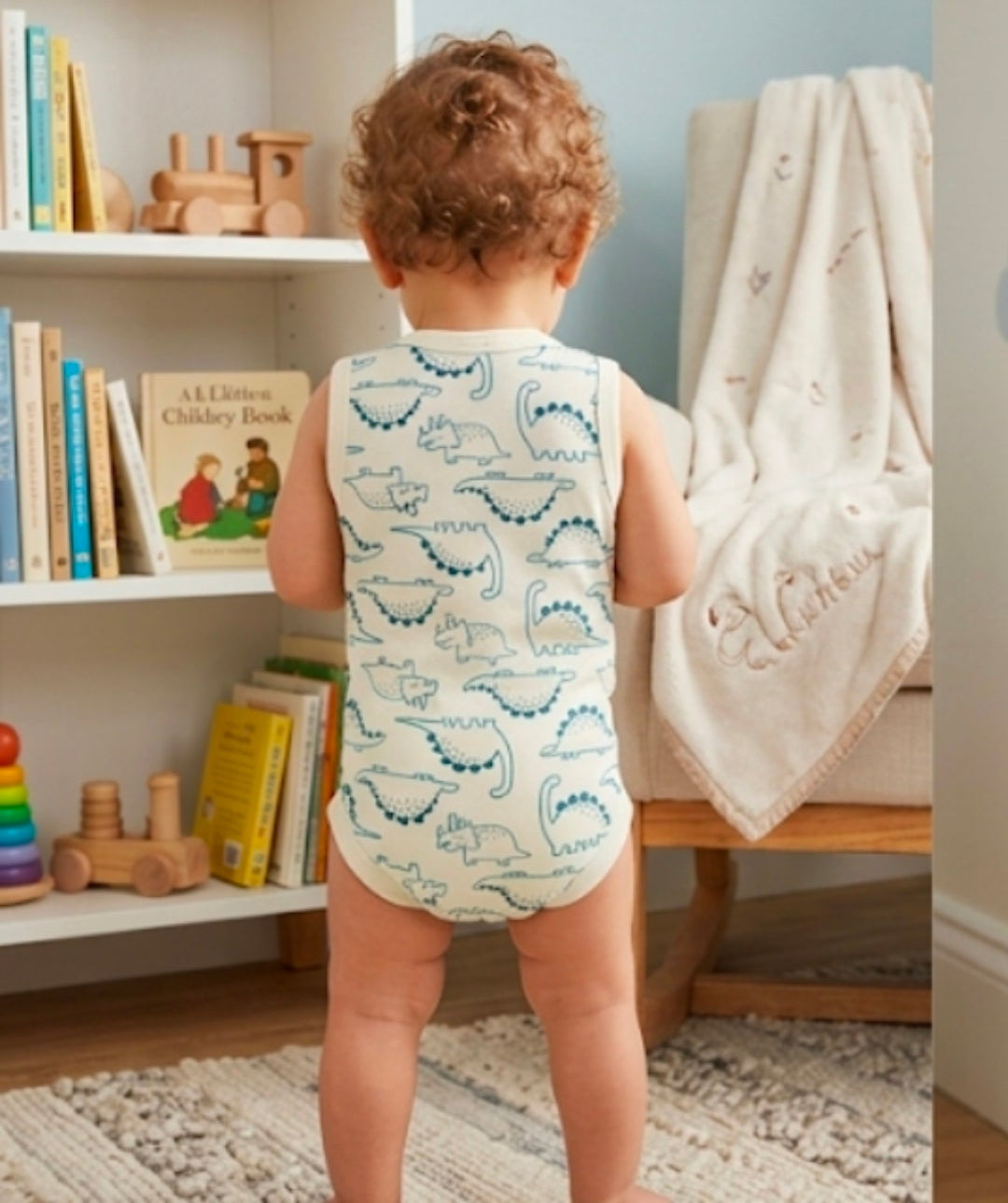 Organic Cotton Surplus Baby Onesie-ON002