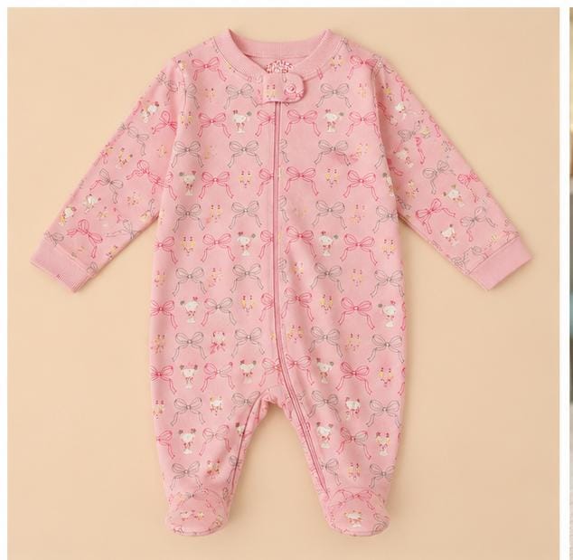 Baby Organic Cotton Romper for Babies-RO-036