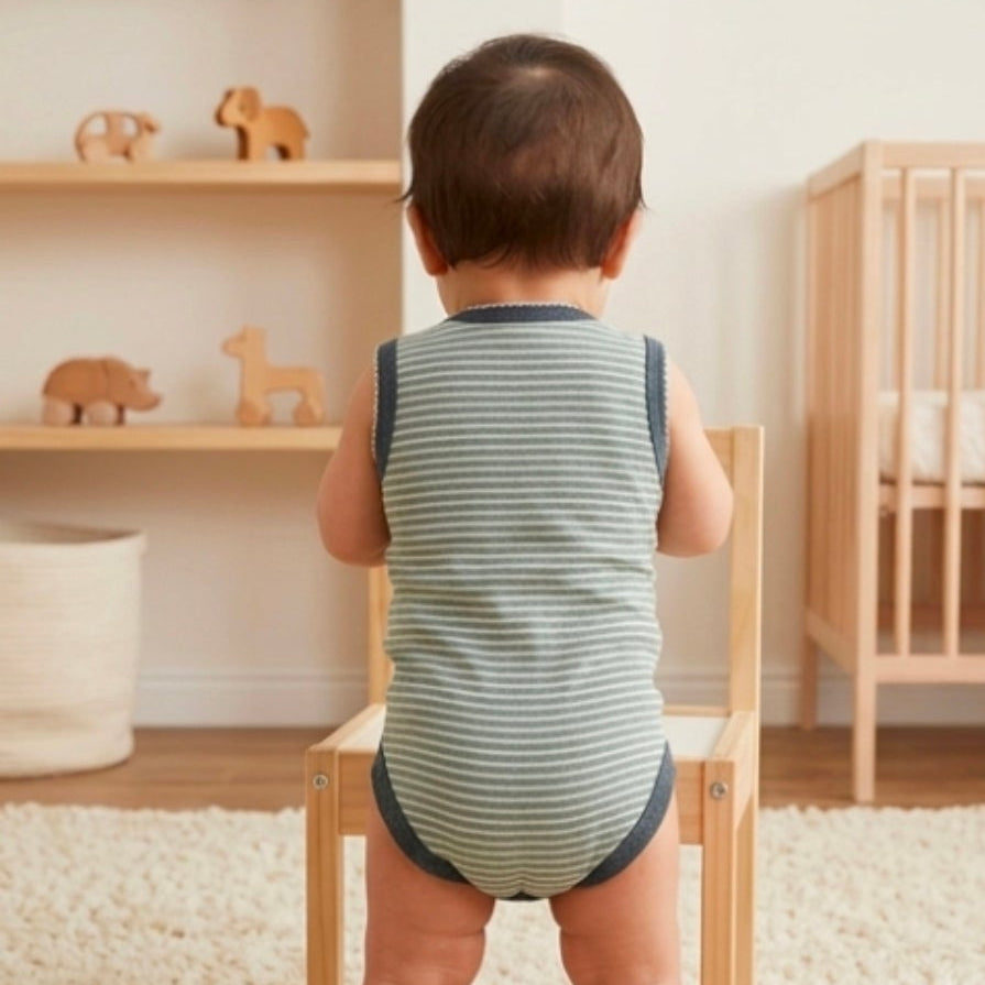 Organic Cotton Surplus Baby Onesie-ON004