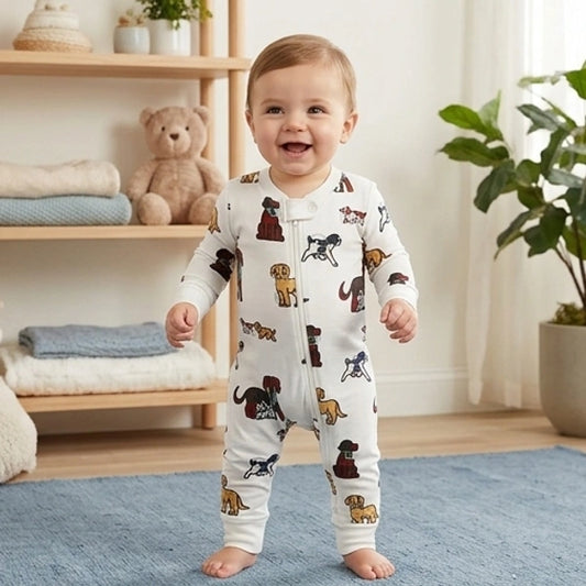 Baby Organic Cotton Romper for Babies-RO-035