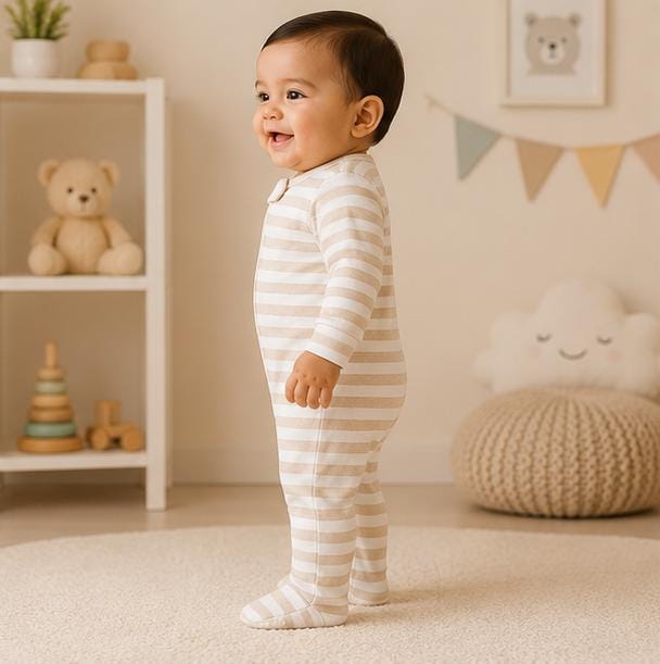 Baby Organic Cotton Romper for Babies-RO-043