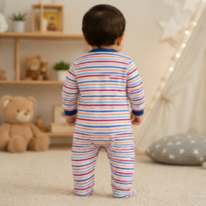 Baby Organic Cotton Romper for Babies-RO-042